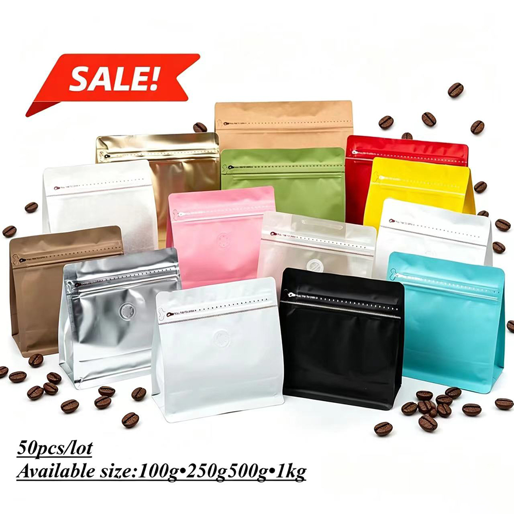 Food Snacks Party - 50pcs 매트 블랙 Mylar 알루미늄 호일
