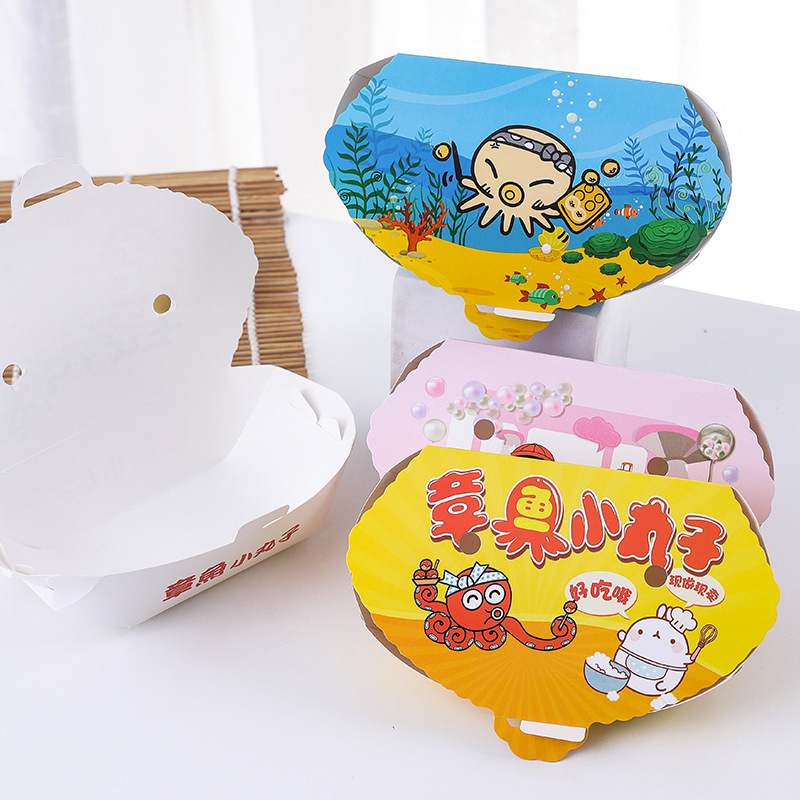 100개 일회용 만화 문어볼 포장 상자 일본 길거리 음 - Food Snacks Party 리뷰 및 가격