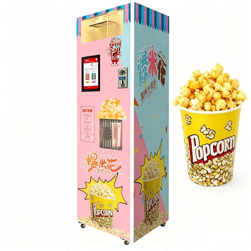 맞춤형 최고 판매 지능형 고기술 자동 팝콘 제조기 팝콘 - Food Snack 리뷰 및 가격