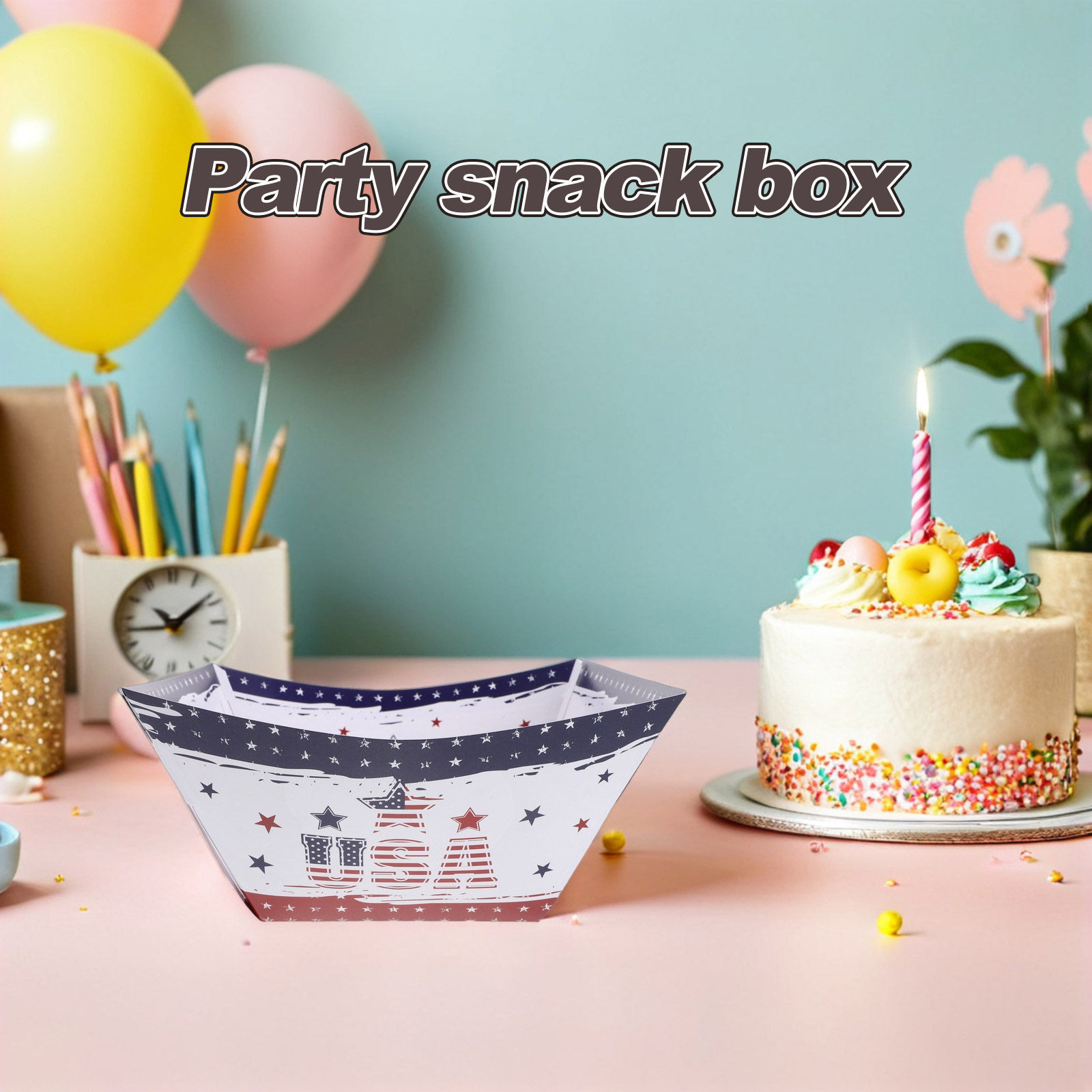 12Pcs 독립 기념일 파티 스낵 상자 미니 팝콘 용기 - Food Snacks Party 리뷰 및 가격
