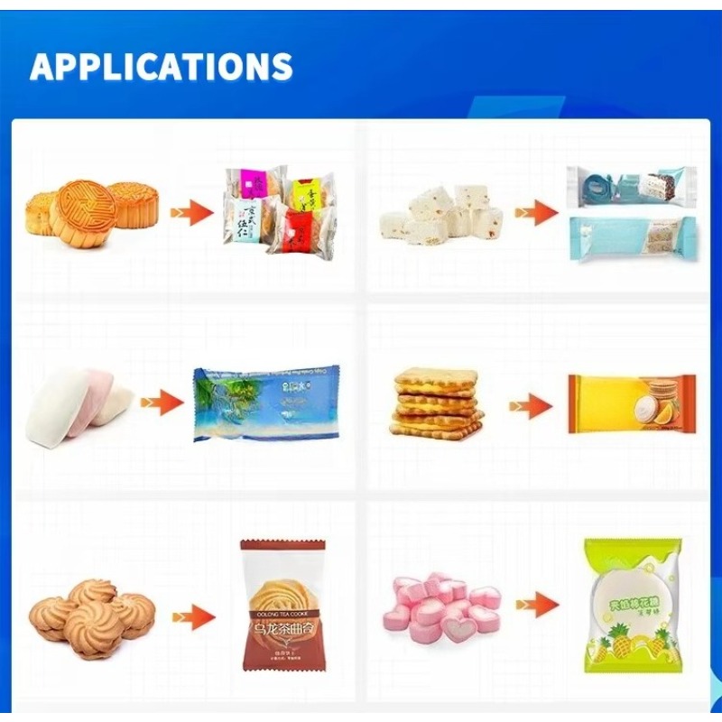 자동 베개형 포장기계 (소프트 솜사탕 스낵용) - 안정 - Food Snack 리뷰 및 가격