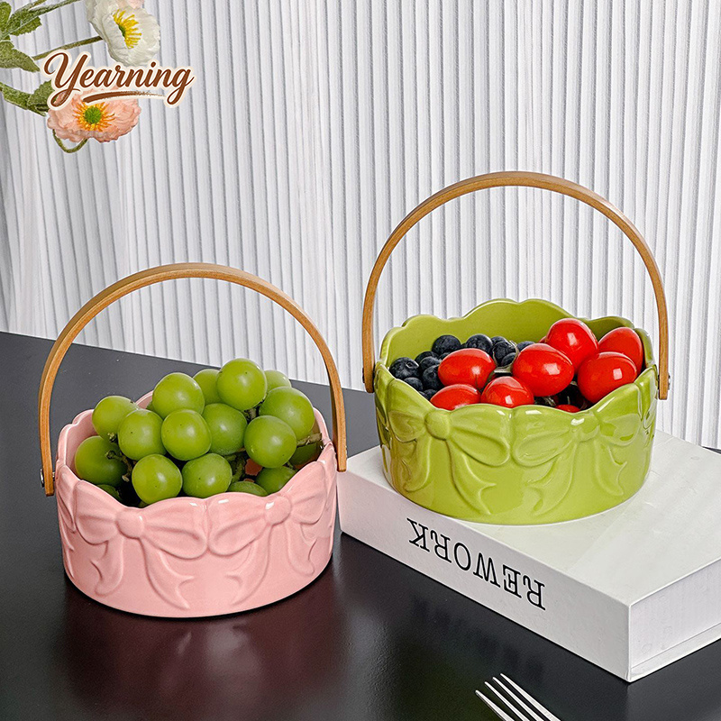 고급 활 모양 손잡이 세라믹 과일 바구니, 럭셔리 캔디 - Snacks Food Gift Baskets 리뷰 및 가격