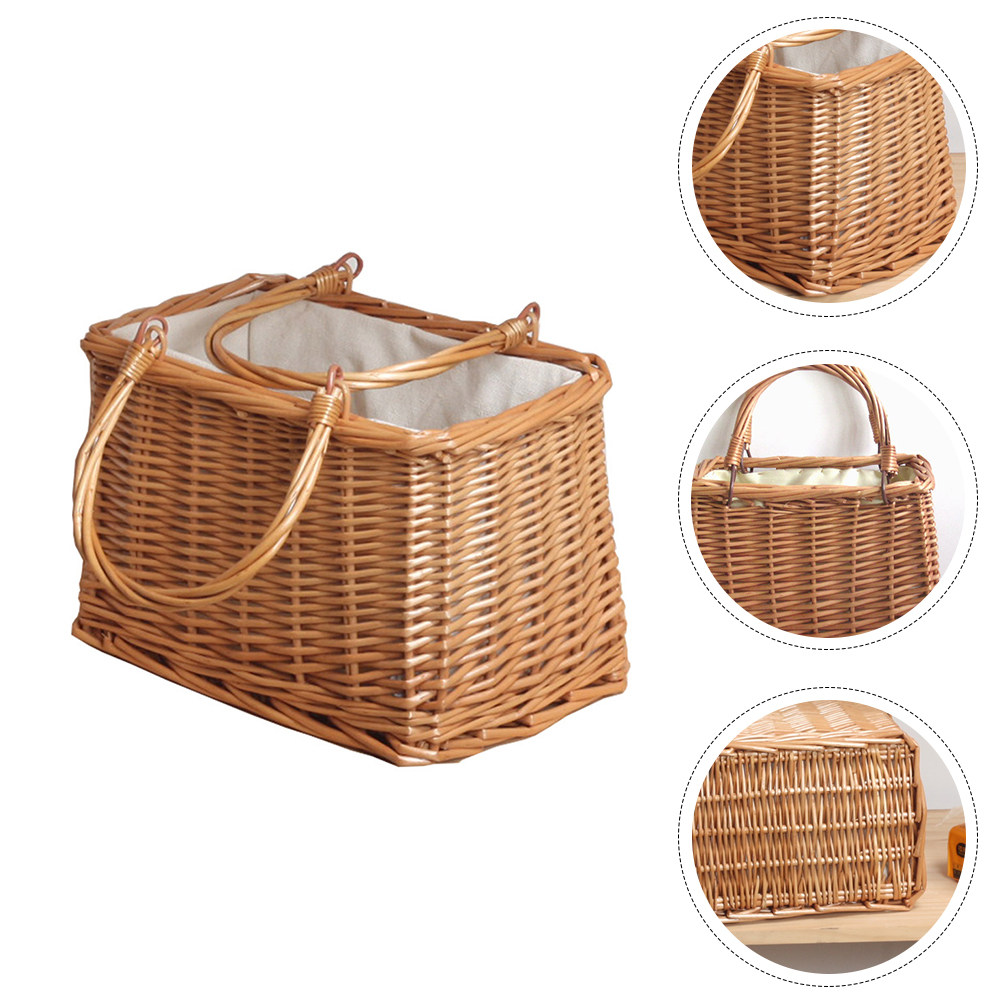 1Pcs 위커 보관 바구니 건조 식품 의류 과일 스낵을 - Snacks Food Gift Baskets 리뷰 및 가격